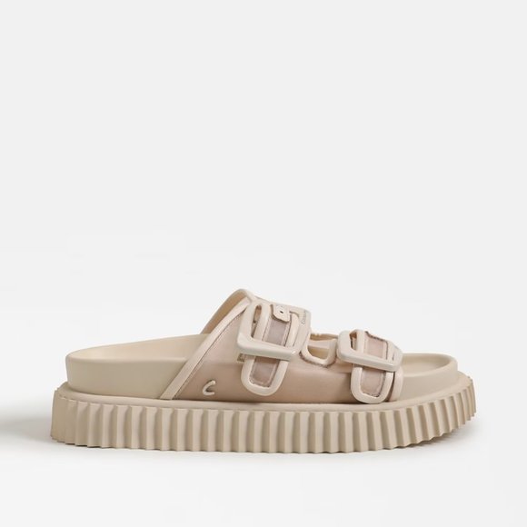 $79 WT (8.5) Sam Edelman Buckle Platform Sandal - Picture 2 of 7